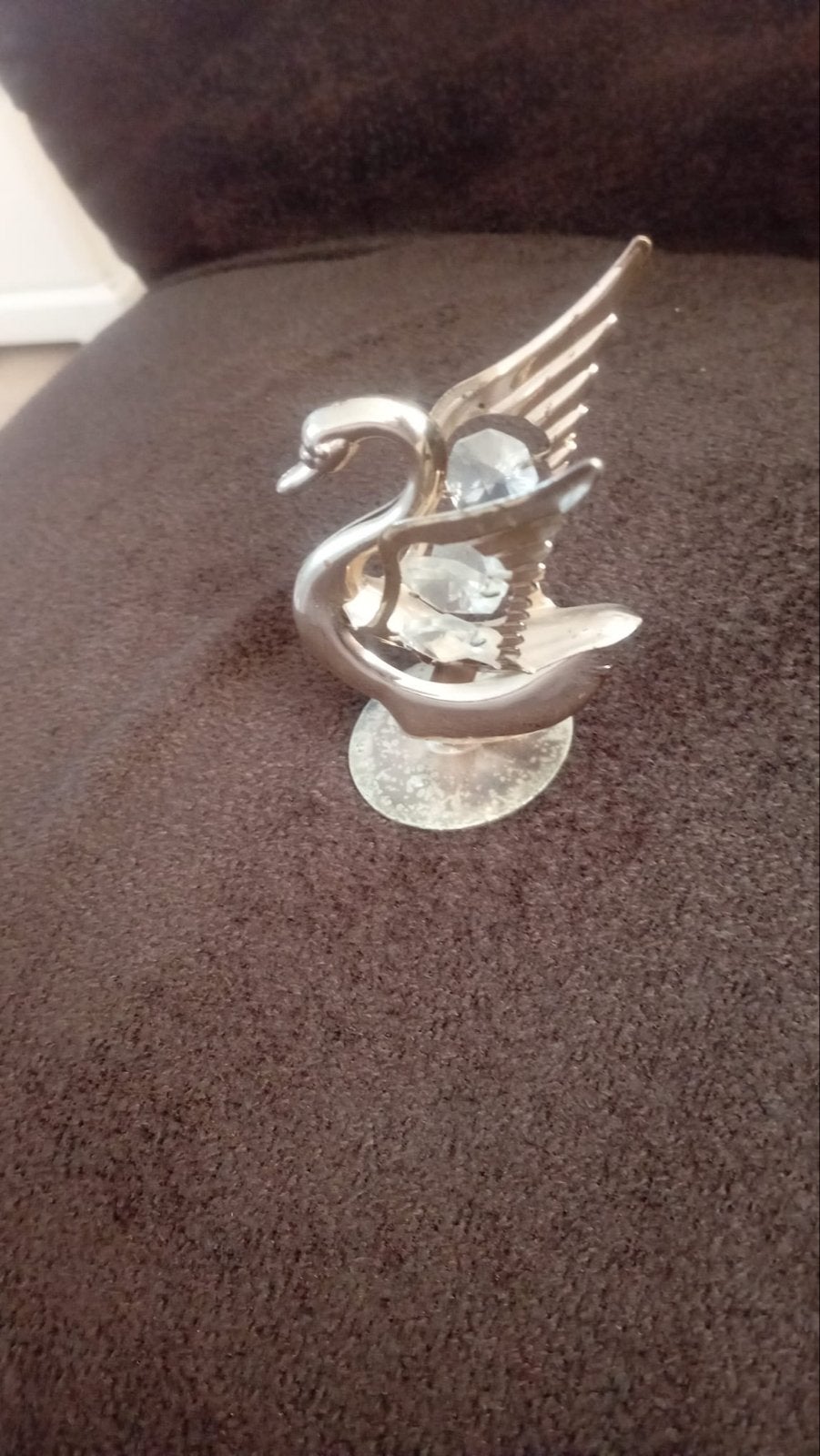 Decoratieve beeldjes: zwaan, vlinder en kikker, Gebruikt, Meerkleurig, Overige stijlen, Ophalen of Verzenden