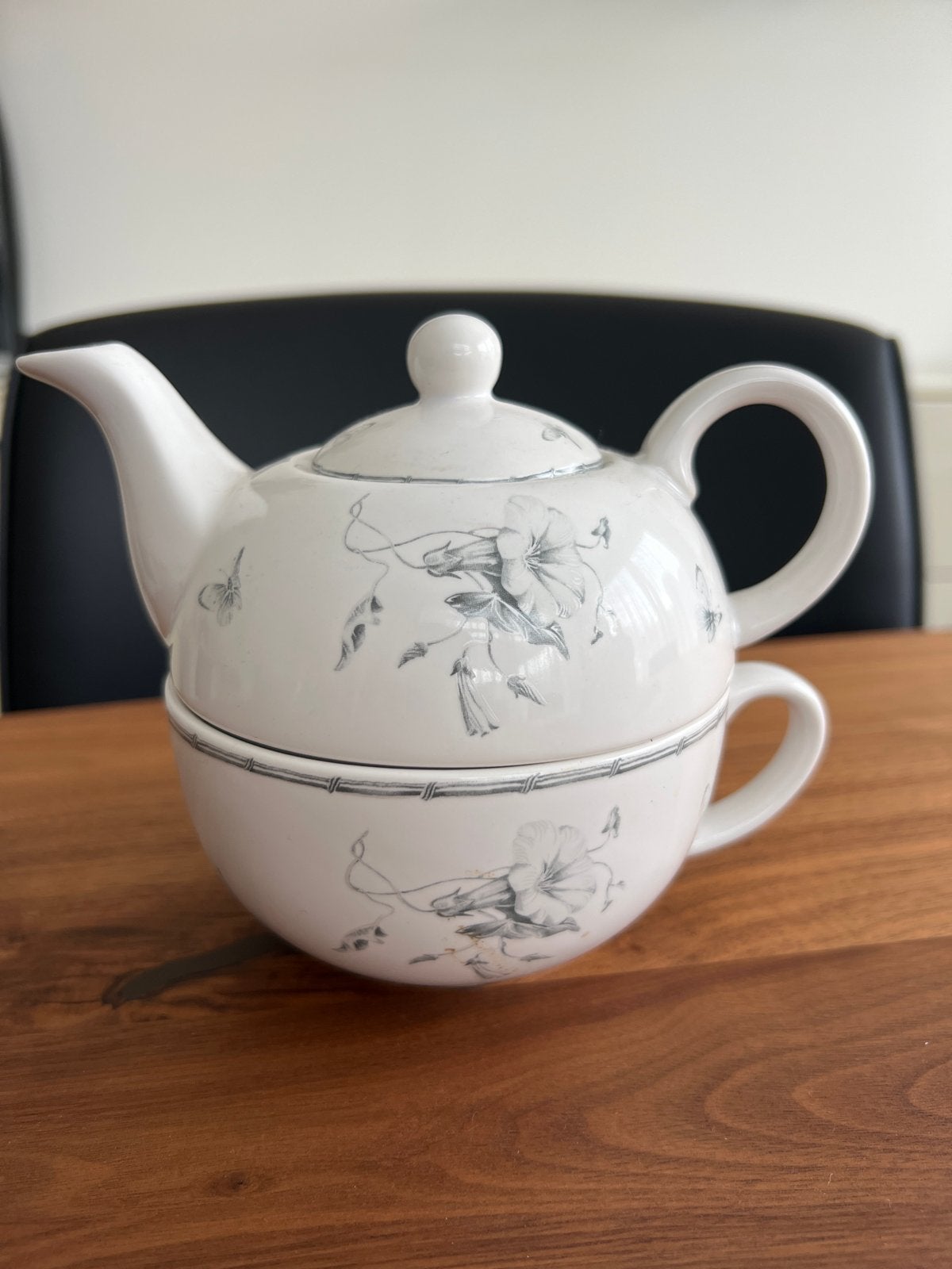 Theepot met kopje - Nieuwstaat, Ophalen, Nieuw, Keramiek, Theepot