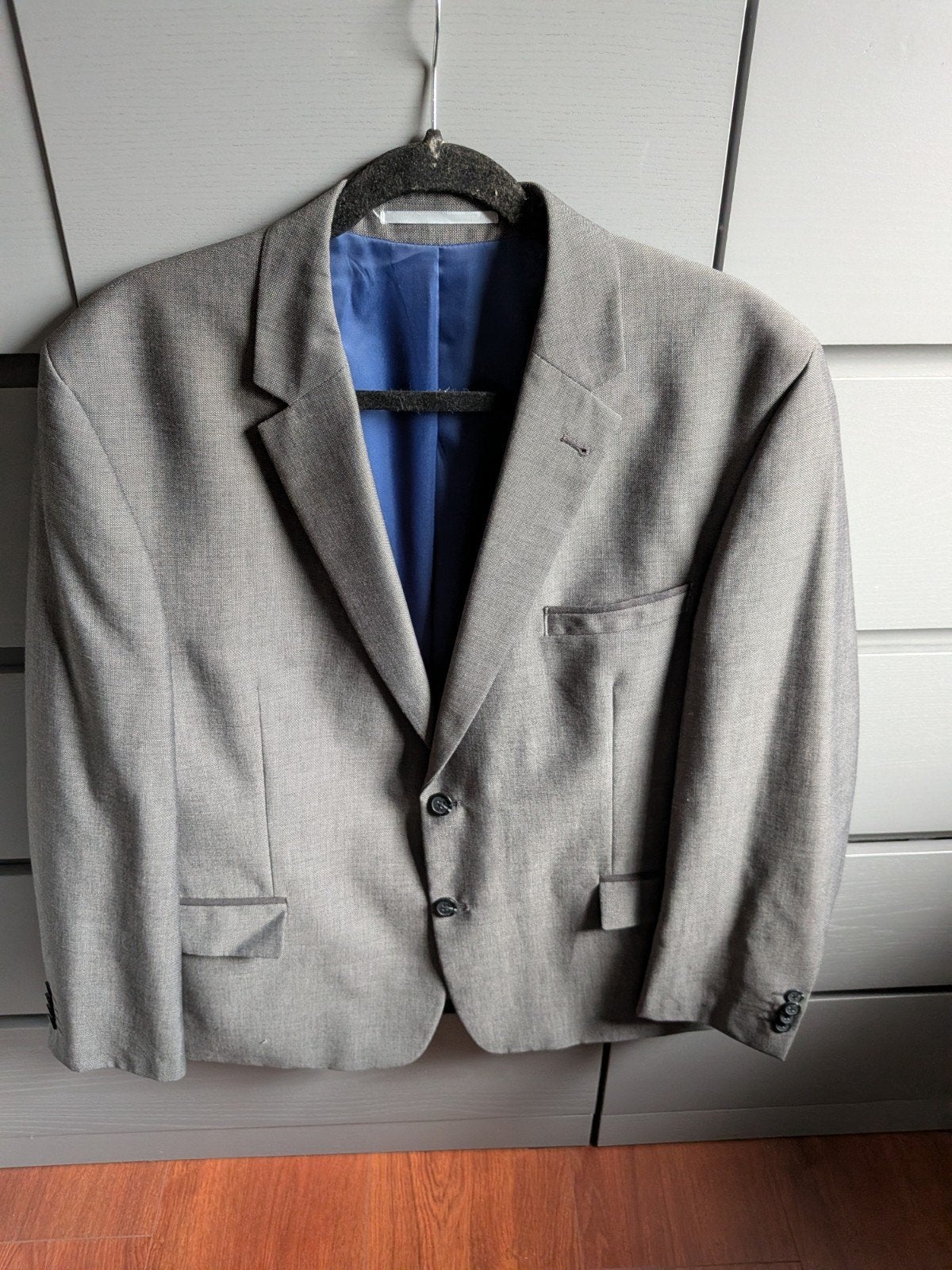colbert, Kleding | Heren, Maat 52/54 (L), Nieuw, Ophalen of Verzenden, Grijs