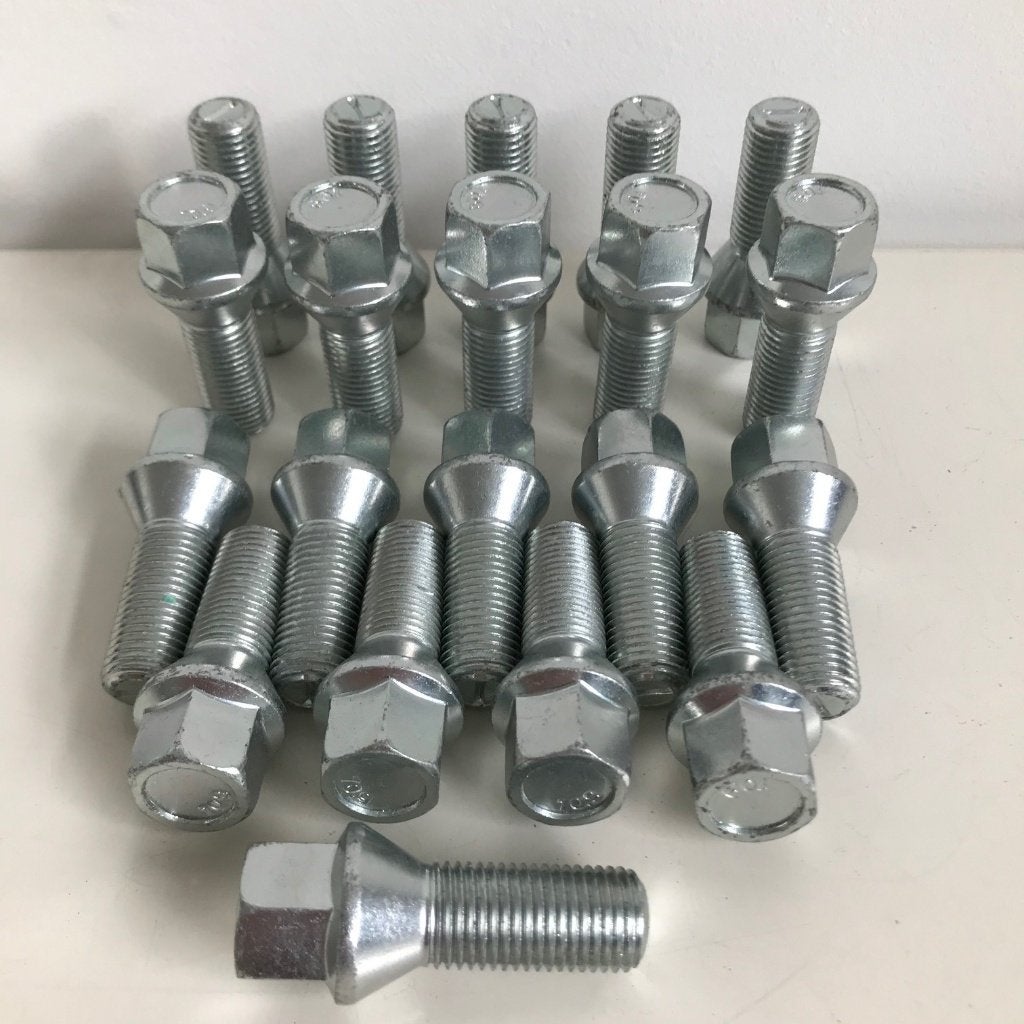 Wielbout M14 x 1,5 x 30 mm conische kop, staal verzinkt, Ophalen of Verzenden, Nieuw