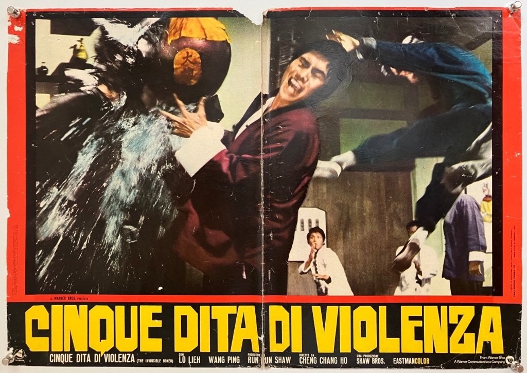King Boxer / 5 Fingers of Death - Originele filmposters, Verzenden, Gebruikt, A1 t/m A3, Film en Tv