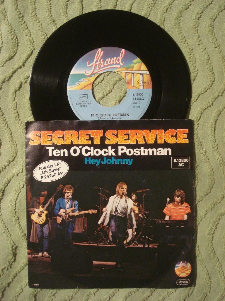 Secret Service 7" Vinyl Single: ‘Ten o’ clock postman’ (D), Gebruikt, 7 inch, Single, Ophalen of Verzenden