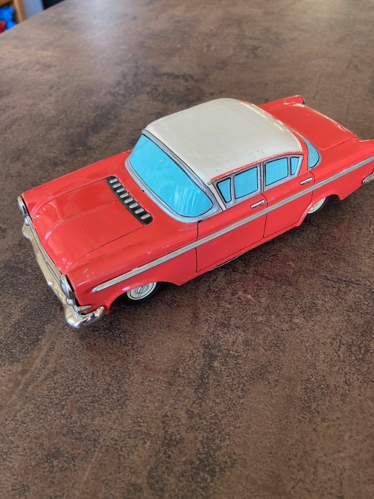 Blikken Opel Kapitan van ALPS - Japan, Antiek en Kunst, Verzenden