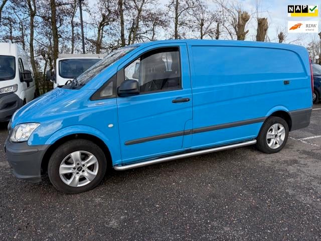 Mercedes-Benz Vito 113 CDI 320 Lang AUTOMAAT, Auto's, Gebruikt, Zwart, 4 cilinders, Bedrijf