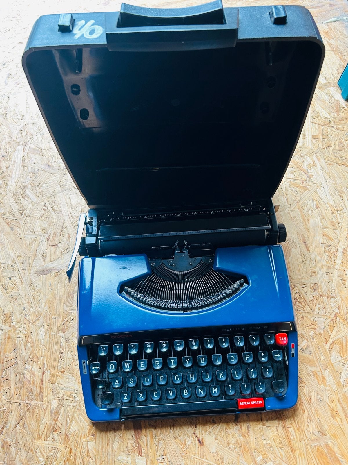 Typmachine Brother de Luxe 250 TR 1970, Ophalen of Verzenden