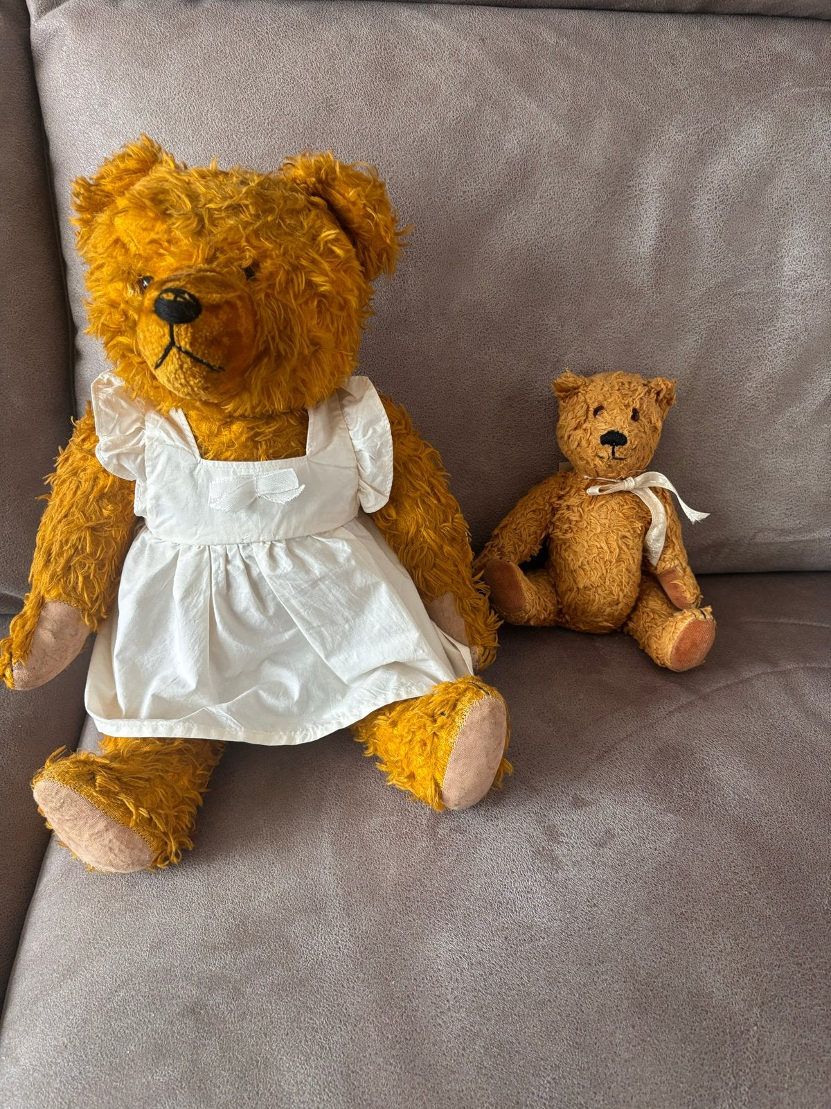 Oude teddy beren, Ophalen