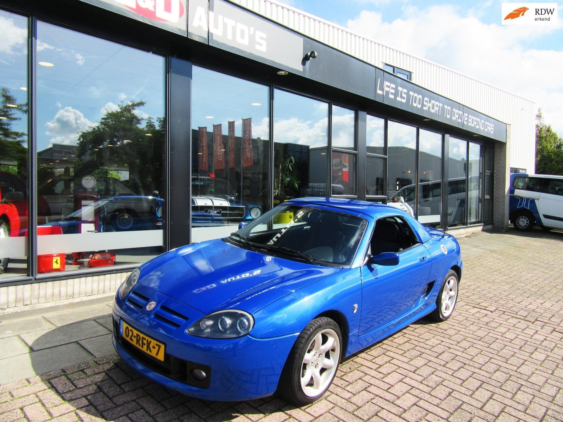 MG TF 1.6 TF 115 2005 HARDTOP AIRCO SPECIAL EDITION, Achterwielaandrijving, Zwart, 4 cilinders, Cabriolet