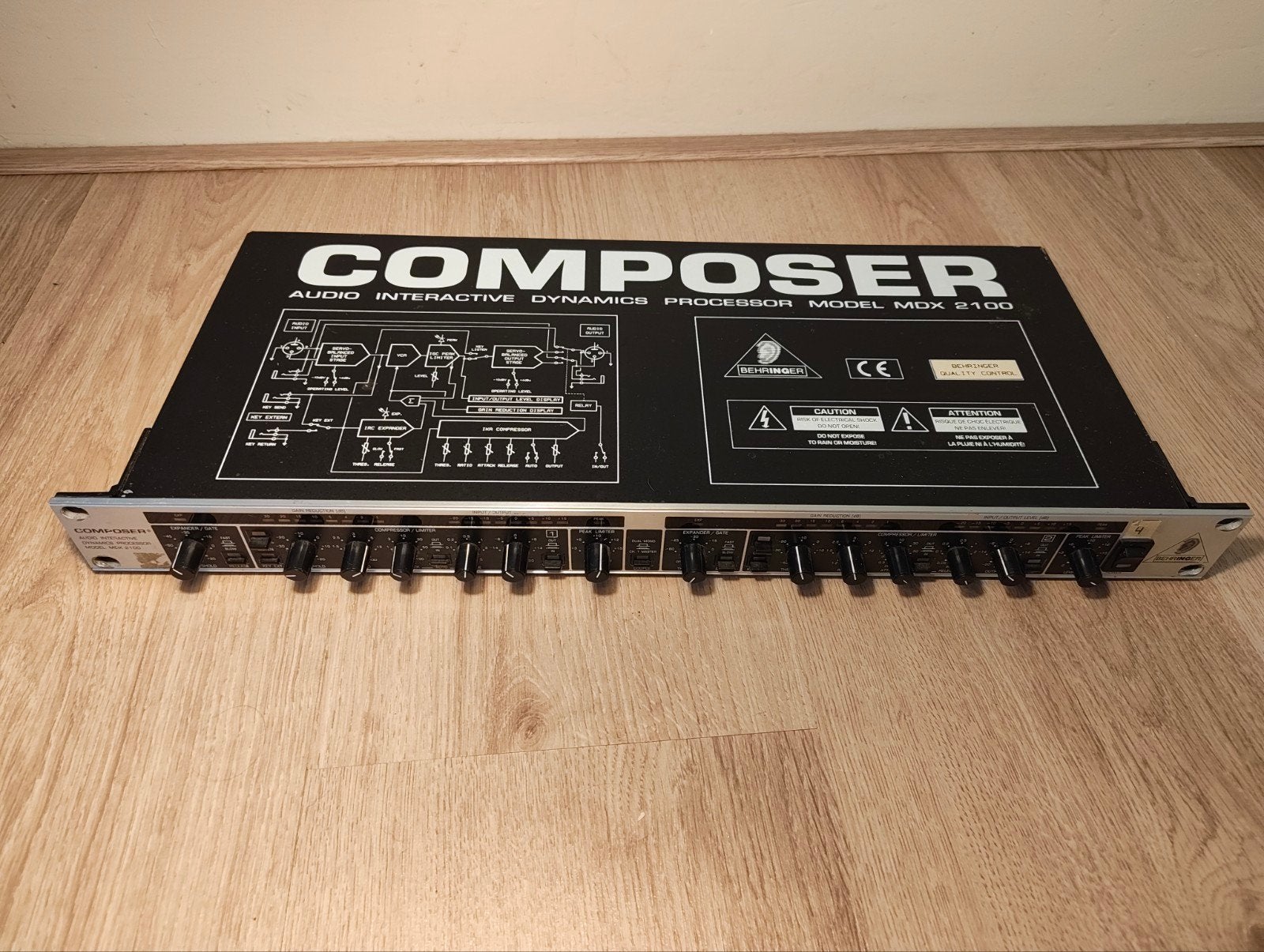Behringer Composer Compressor MDX 2100, Muziek en Instrumenten, Ophalen of Verzenden, Gebruikt, Compressor
