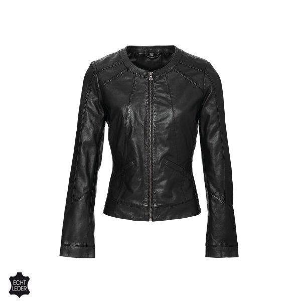 Leren jas, zwart. Maat XL, Ophalen of Verzenden, Nieuw, Maat 46/48 (XL) of groter, Zwart