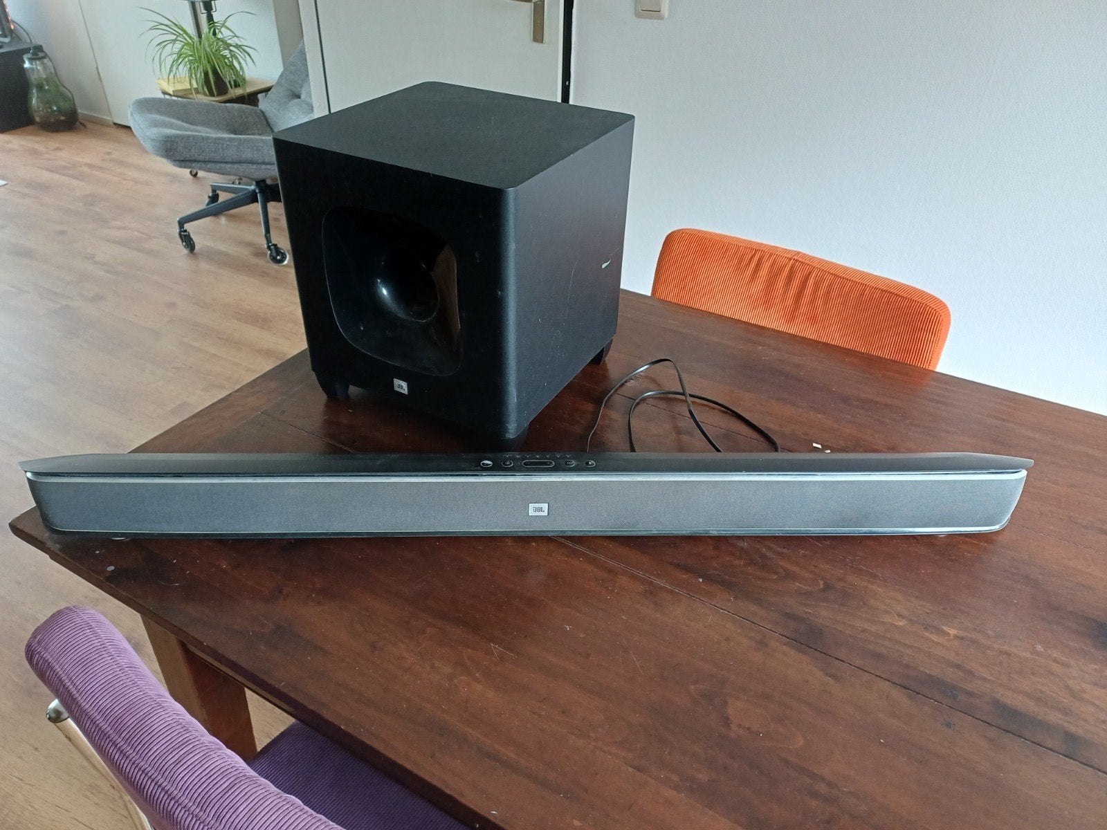 JBL Cinema SB400 Soundbar met draadloze subwoofer, Ophalen, Bluetooth, Gebruikt