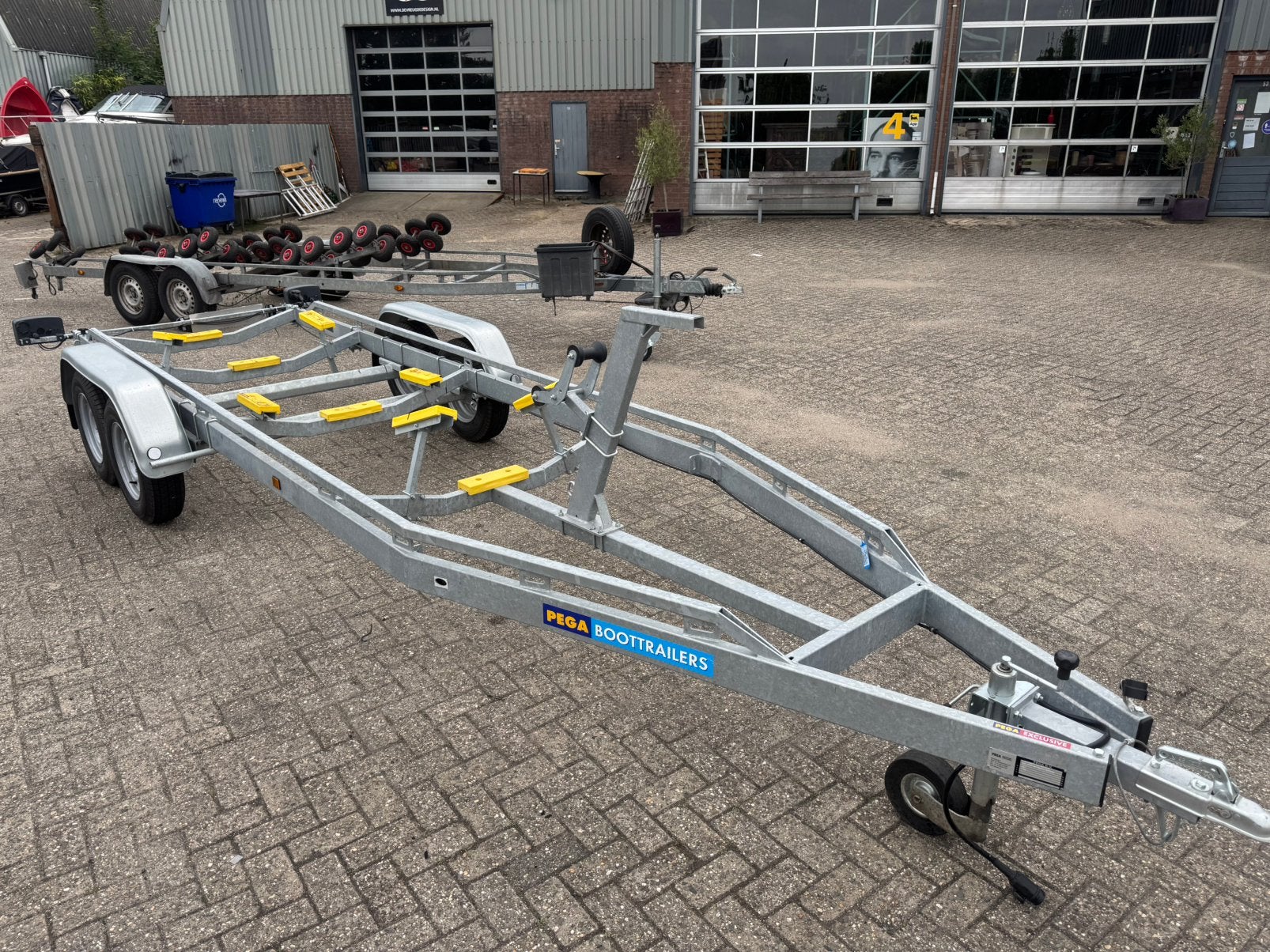 Pega ST 2700 NIEUWSTAAT, Ophalen, 1500 tot 3000 kg, Sloepentrailer, 6 tot 9 meter