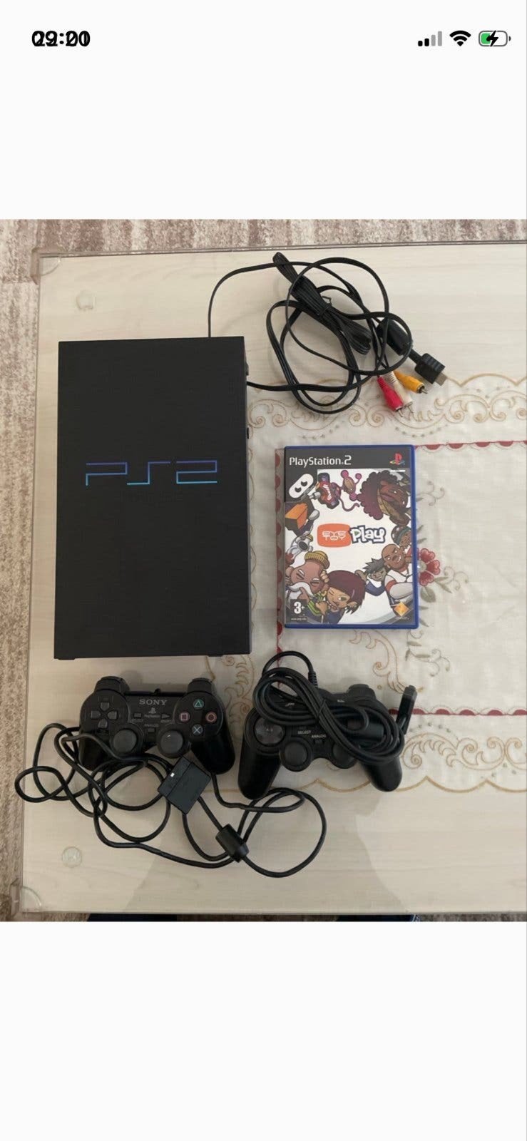 PlayStation 2 (PS2) met 2 controllers en game, Met 2 controllers, Ophalen of Verzenden, Gebruikt, Met games