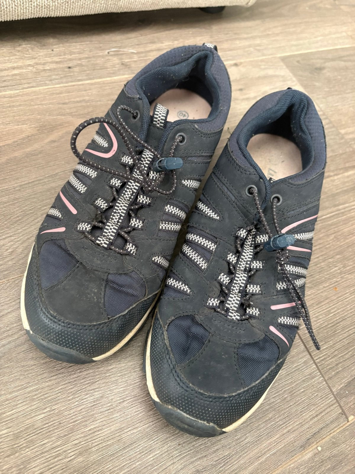 Donkerblauwe sneakers maat 40, Ophalen of Verzenden, Gedragen, Blauw, Sneakers of Gympen