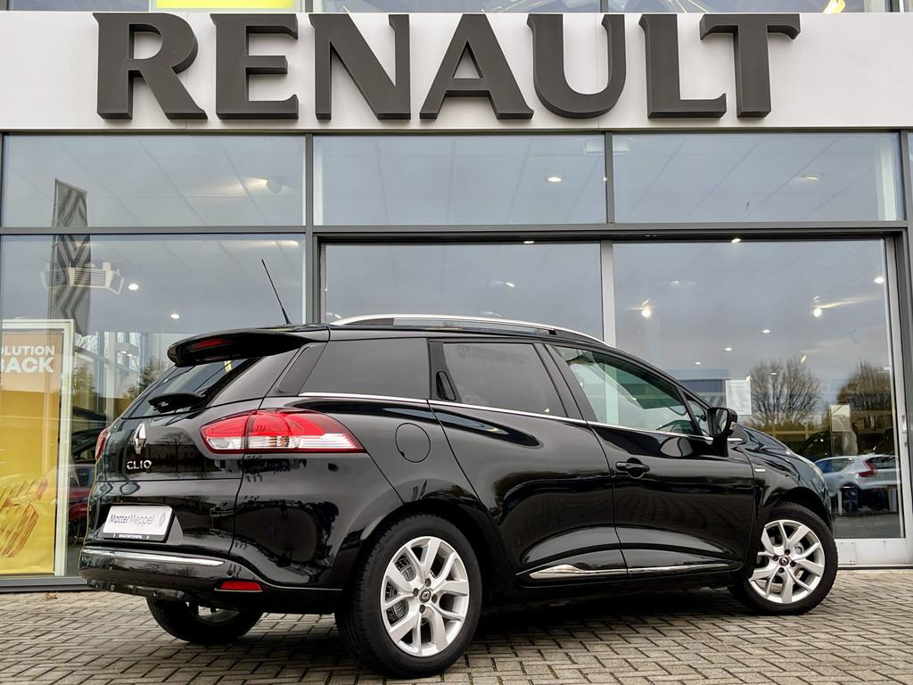 Renault Clio Estate 0.9 TCe 90 Limited | Navigatie | Parkeer, Voorwielaandrijving, Gebruikt, 580 kg, Origineel Nederlands