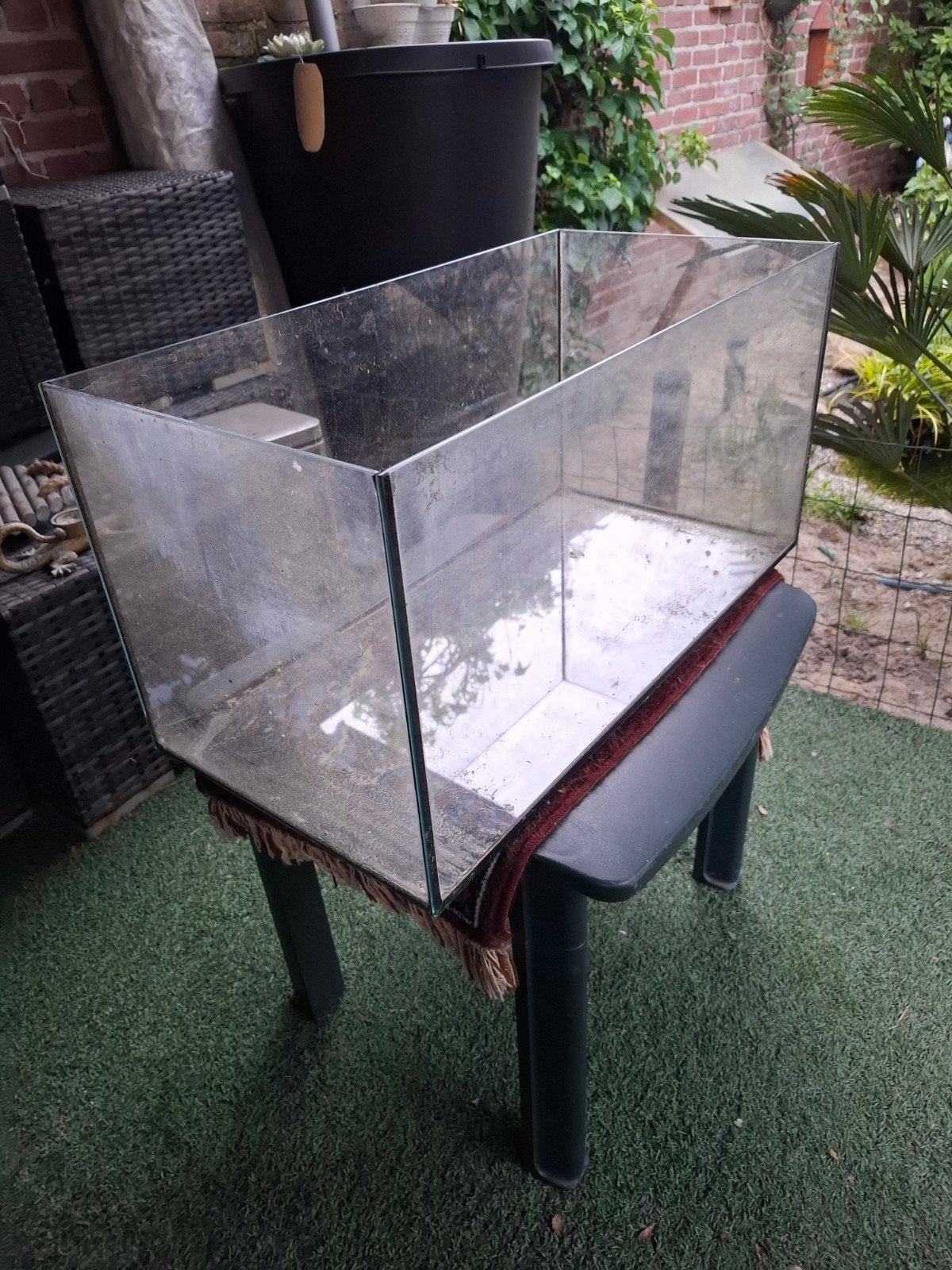 Aquariumbak volglas 60cmx30cmx30cm, Ophalen, Gebruikt, Overige typen, Overige merken