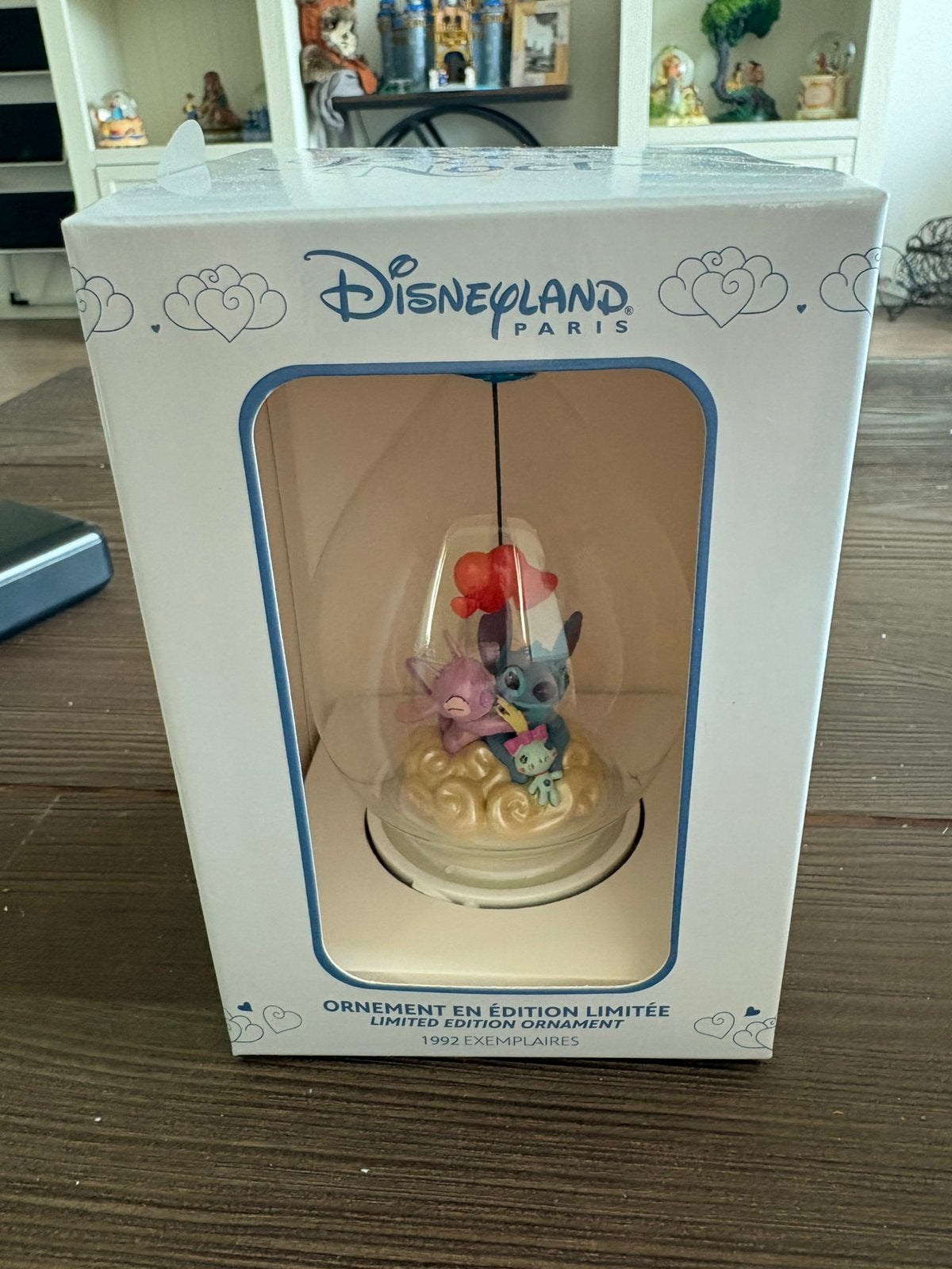 Disney limited stitch & angel ornament, Verzamelen, Ophalen of Verzenden, Overige figuren, Zo goed als nieuw, Beeldje of Figuurtje