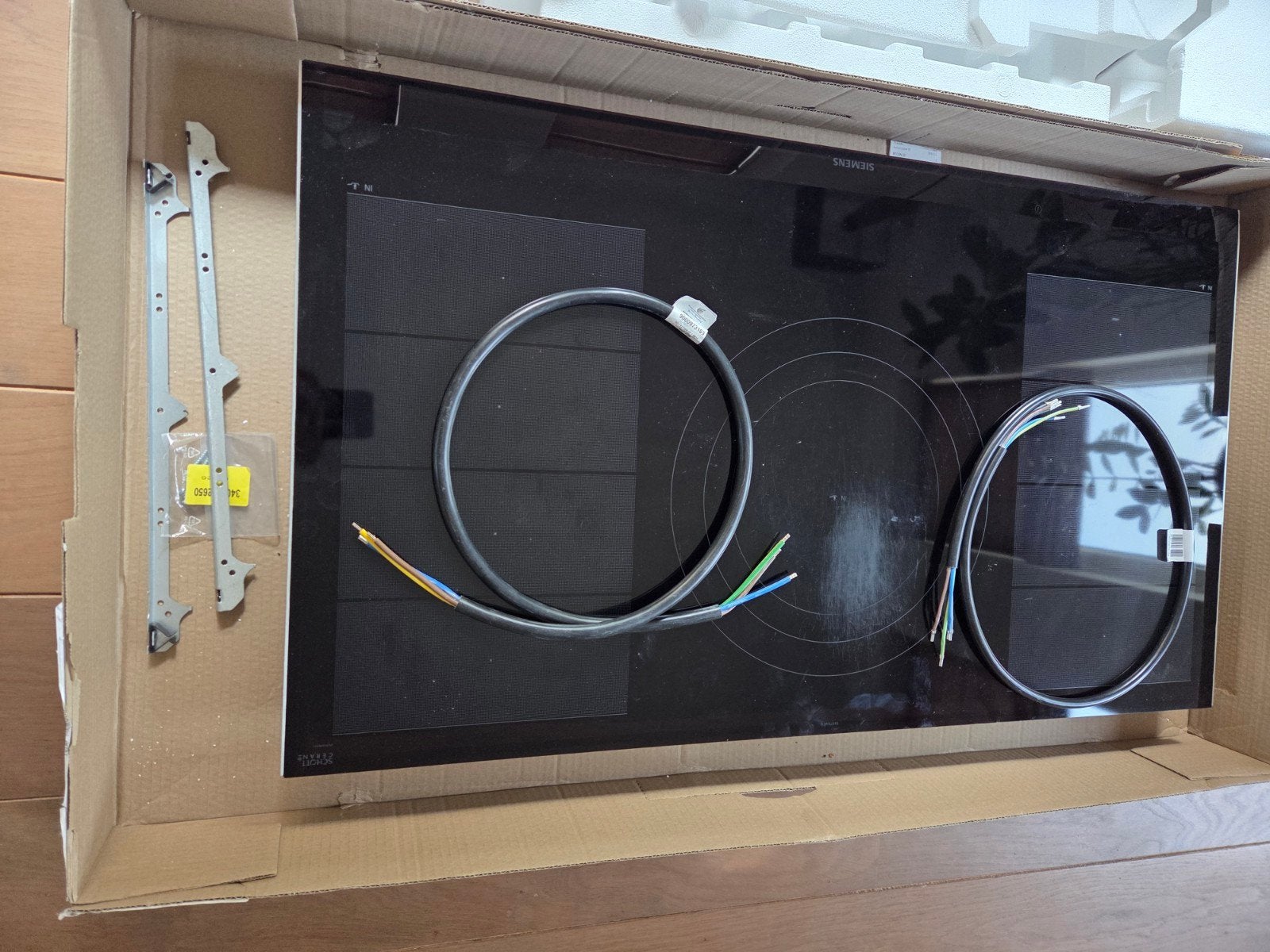 Inductie kookplaat Siemens, Ophalen, Gebruikt, Inbouw, Inductie