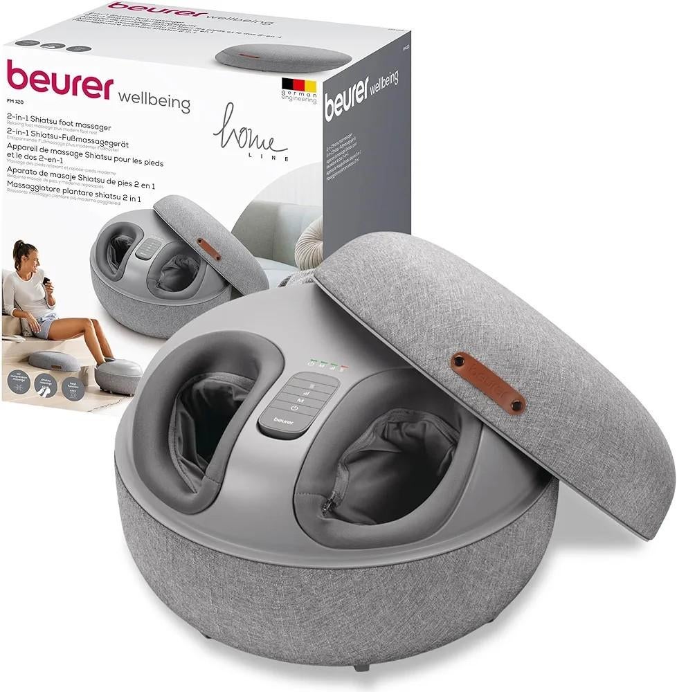 Beurer FM 120 2-in-1 Shiatsu Voet massager | nu €185, Ophalen of Verzenden, Zo goed als nieuw