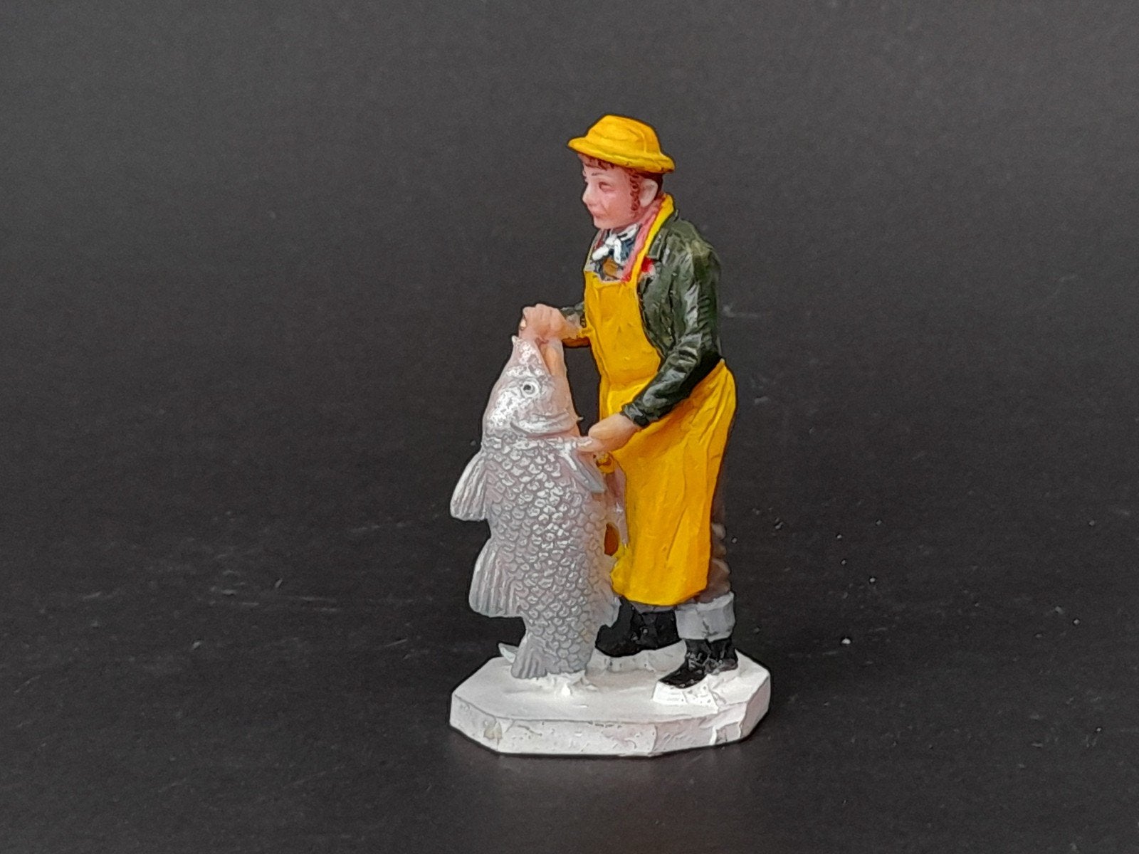 lemax kerst figuur f23 kerstdorp kersthuisjes haven  markt, Verzenden