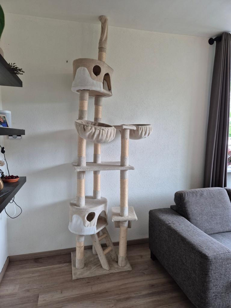 Grote nette krabpaal, Dieren en Toebehoren, Ophalen of Verzenden, Gebruikt, Krabpaal
