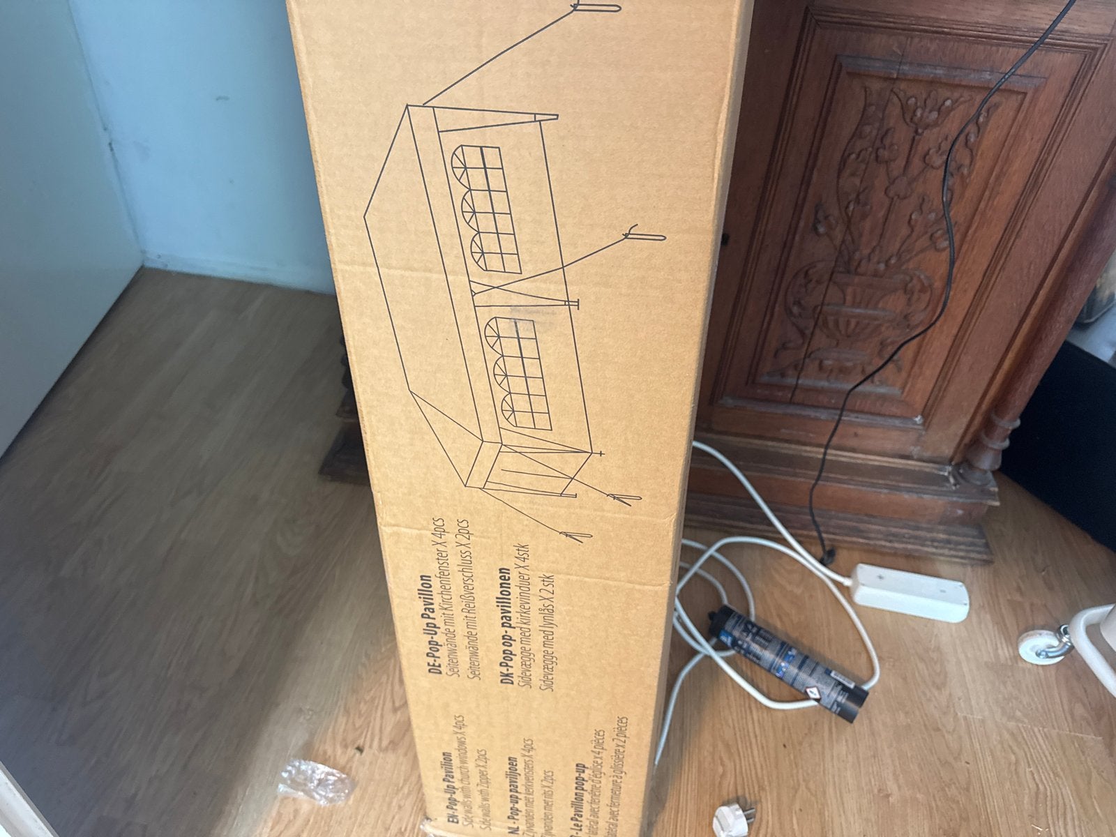 Nieuwe partytent in doos - Ideaal voor feesten en evenemente, Opvouwbaar, Partytent, Nieuw, 4 tot 6 meter