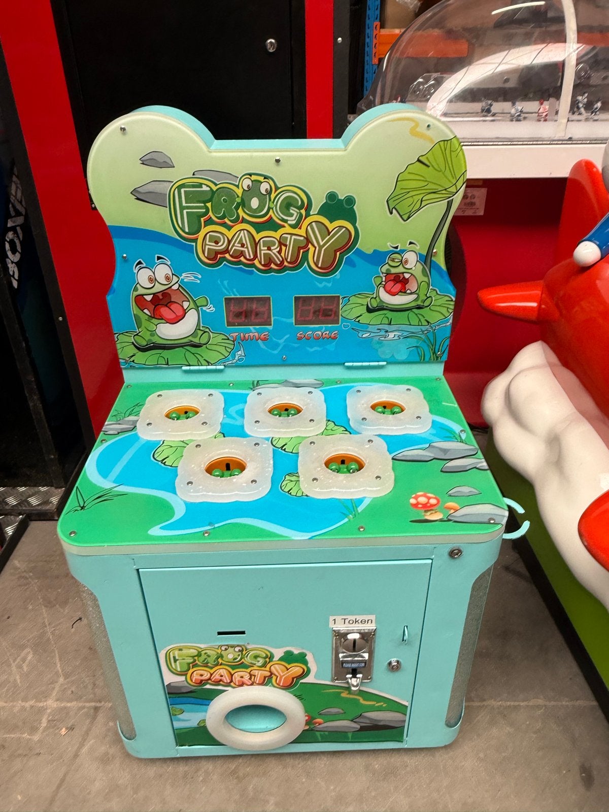 Whack-a-mole Kikker Spel - Frog Party Arcade Machine, Ophalen, Gebruikt