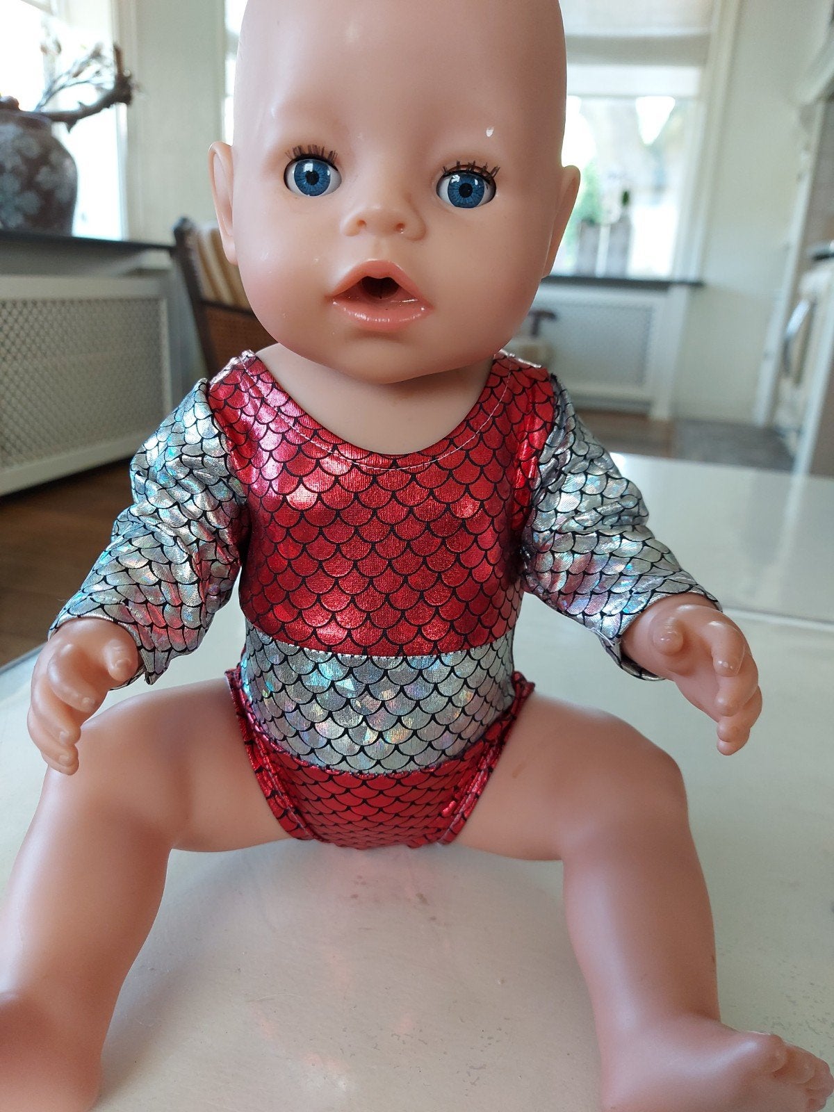 Glitter gympakje baby born, Kinderen en Baby's, Speelgoed | Poppen, Nieuw, Babypop, Ophalen of Verzenden