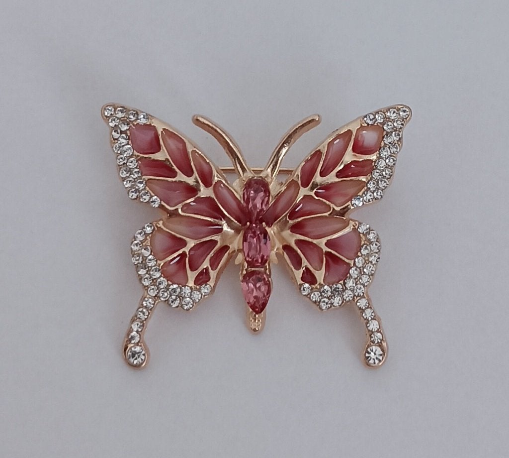 Vlinder broche, Overige materialen, Overige kleuren, Minder dan 4 cm, Nieuw