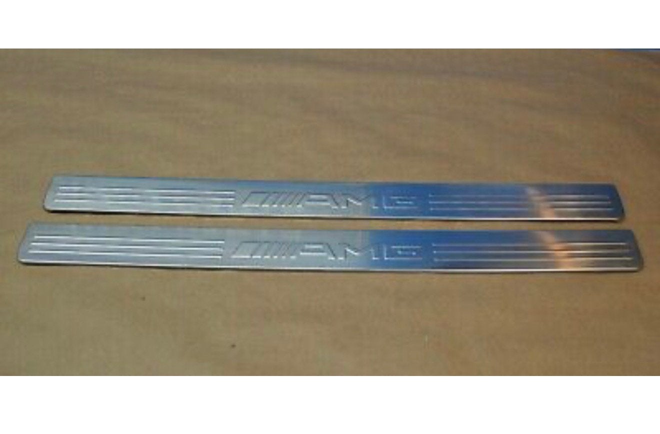 OE Chrome MERCEDES-Benz W204 C63 AMG instaplijsten deurstrip, Ophalen of Verzenden, H, H, H