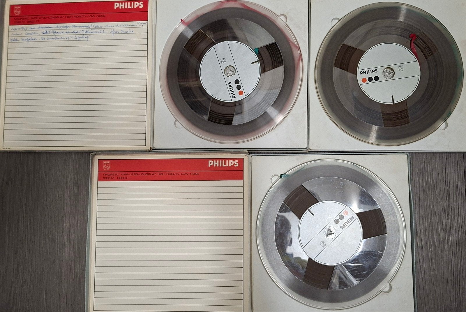 Philips LP28 Longplay Magneetbanden (3 stuks), Audio, Tv en Foto, Bandrecorders, Ophalen of Verzenden, Bandrecorder