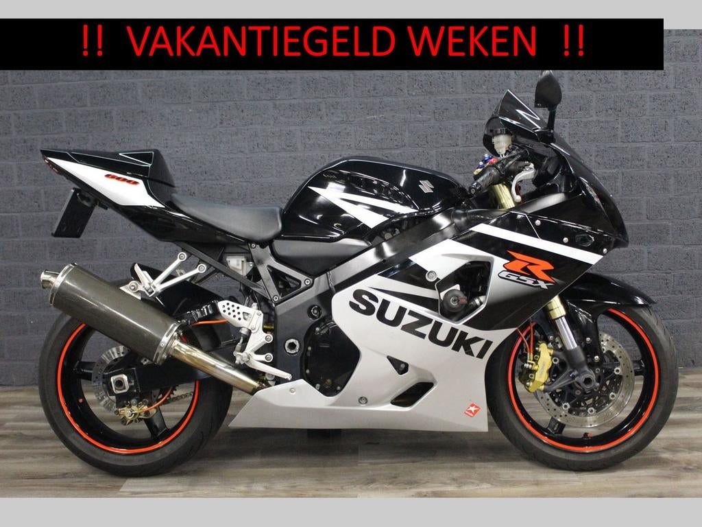 SUZUKI GSX-R 600 (2005) 47756Km, Motoren, Motoren | Suzuki, SUZUKI, 4 cilinders, Motorrijbewijs A, Bedrijf