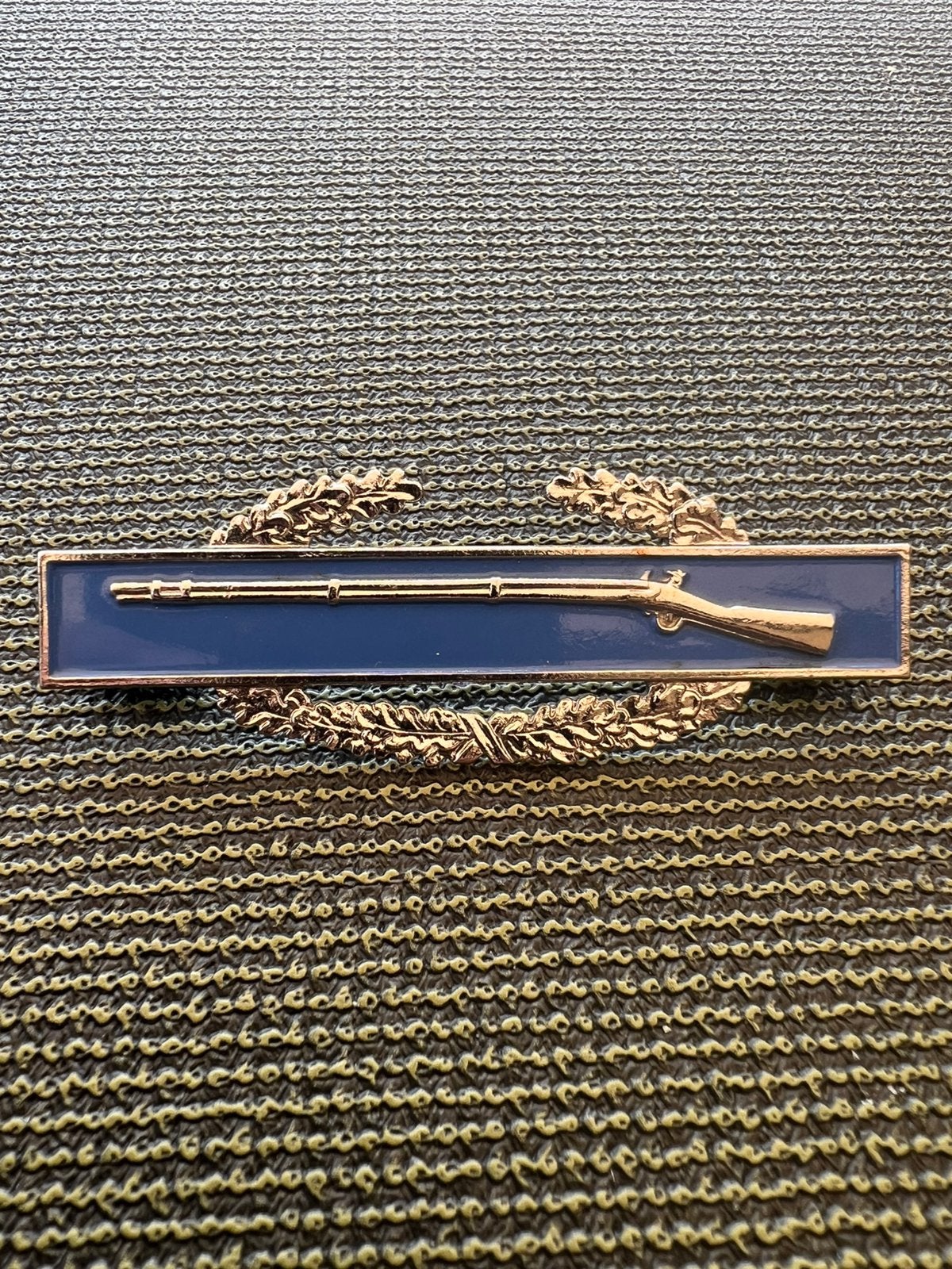 Amerikaanse Combat Infantryman Badge (CIB)., Verzamelen, Militaria | Algemeen, Ophalen of Verzenden, Landmacht, Nederland, Embleem of Badge