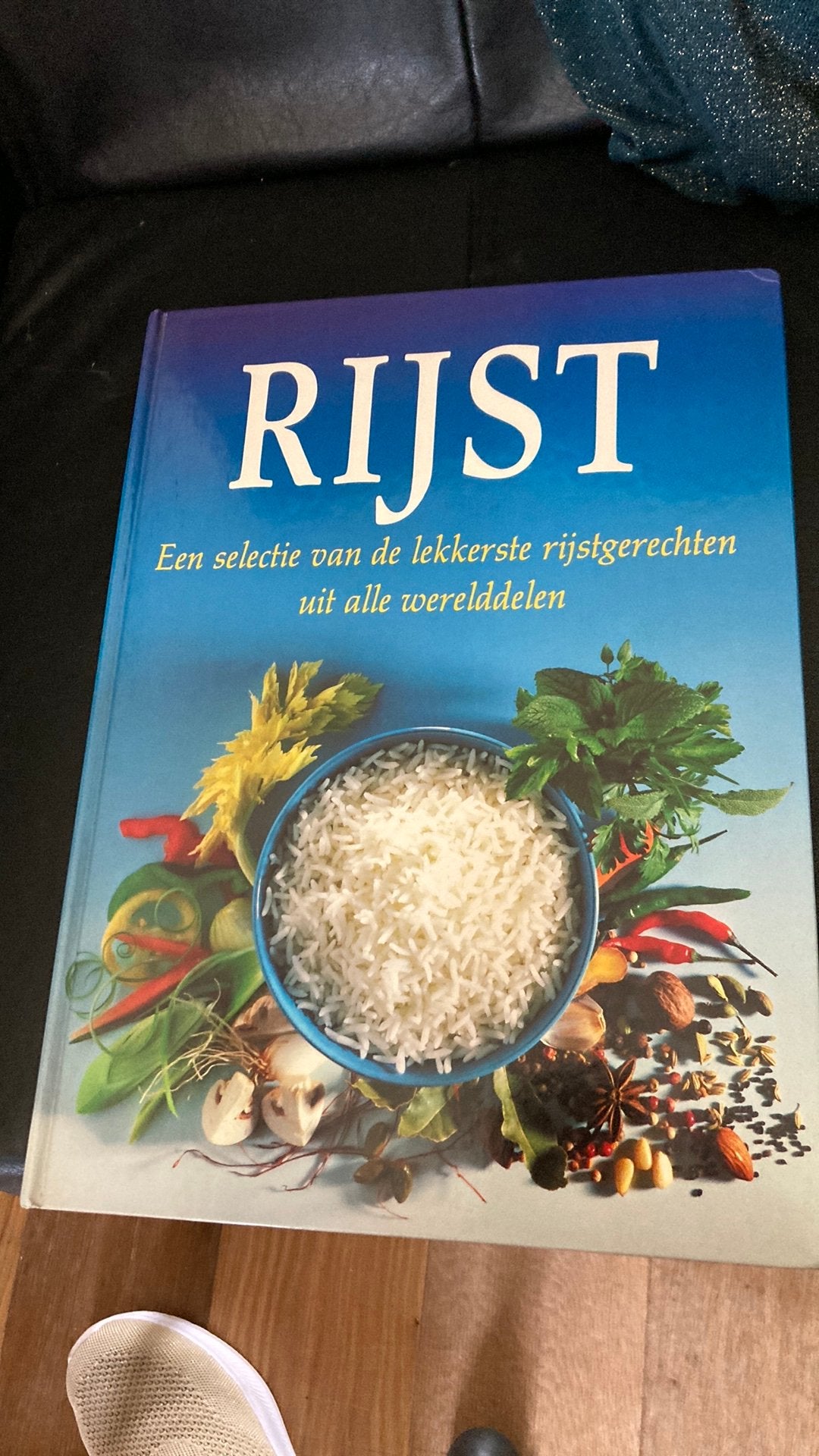 Rijst kookboek gebonden ongebruikt, Ophalen of Verzenden, Zo goed als nieuw
