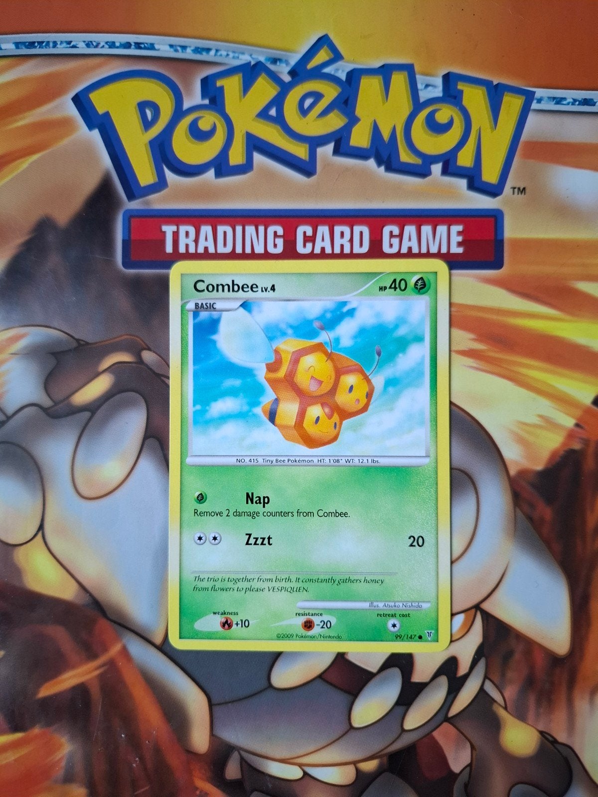 Combee 99/147 Platinum Supreme Victors pokemon kaart, Ophalen of Verzenden, Gebruikt, Losse kaart