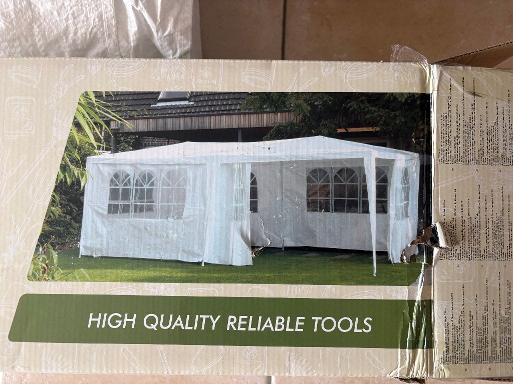 Partytent 6x3mtr, Ophalen, Partytent, Minder dan 4 meter, 2 meter of meer