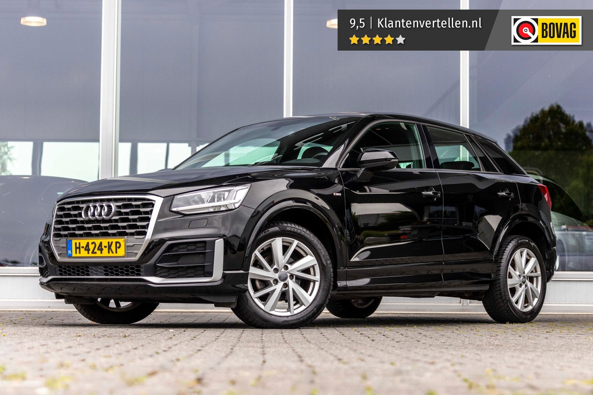 Audi Q2 35 TFSI S Edition | 2x S-line | NL Auto | Virtual, Auto's, 12 maanden, 4 cilinders, Leder en Stof, Zwart