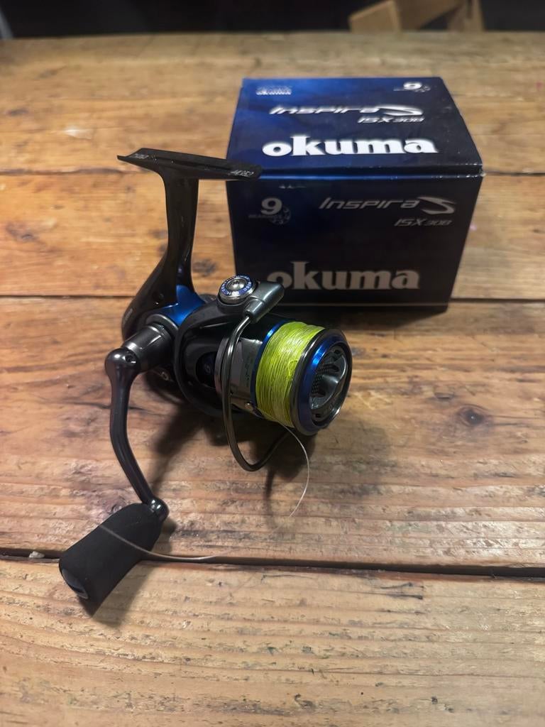 Okuma Inspira ISX 30B Molen - Zo goed als nieuw, Watersport en Boten, Hengelsport | Algemeen, Zo goed als nieuw, Molen, Ophalen of Verzenden