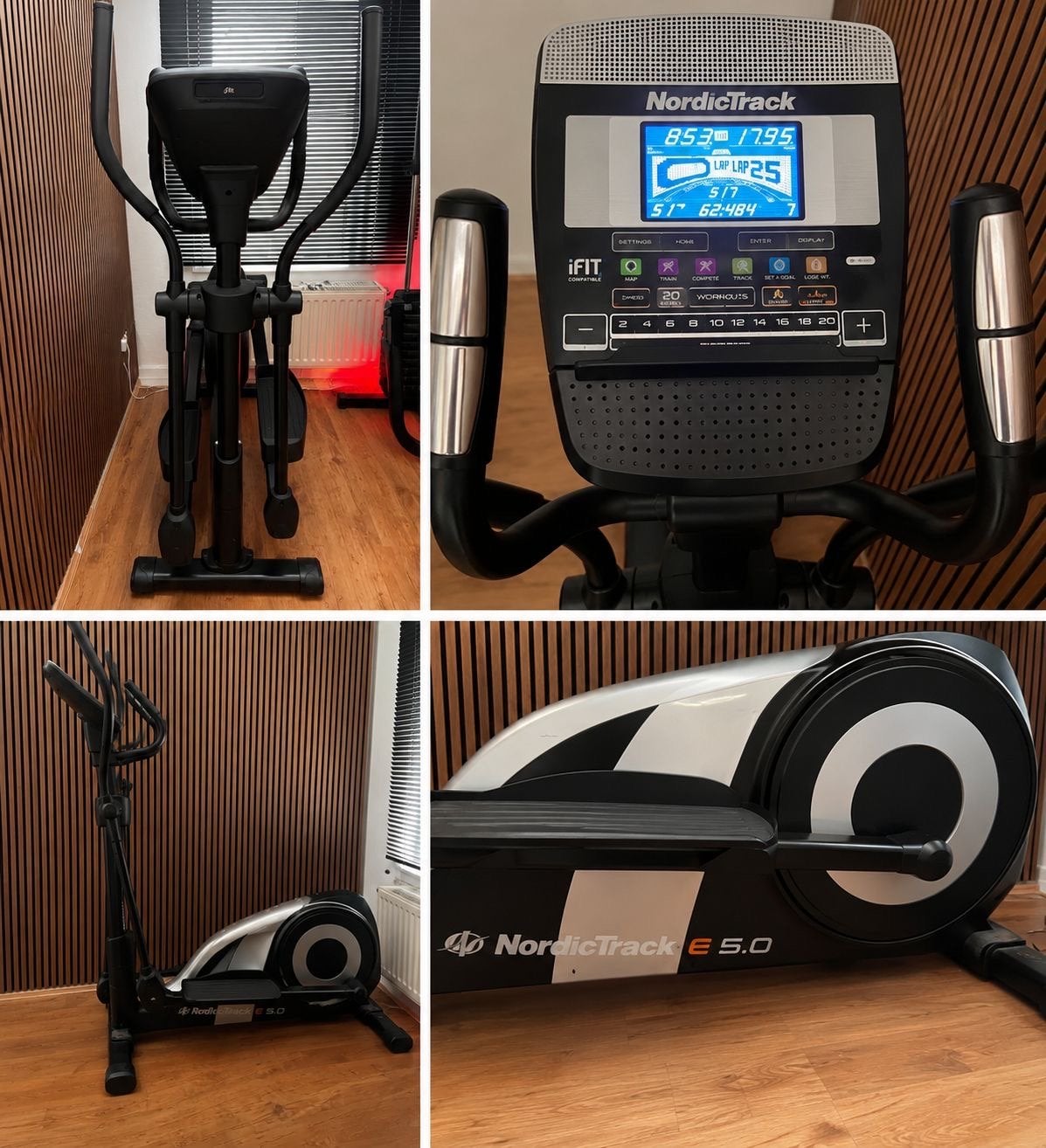 NordicTrack E 5.0 Crosstrainer - Zeer nette staat, Sport en Fitness, Ophalen, Zo goed als nieuw, Crosstrainer
