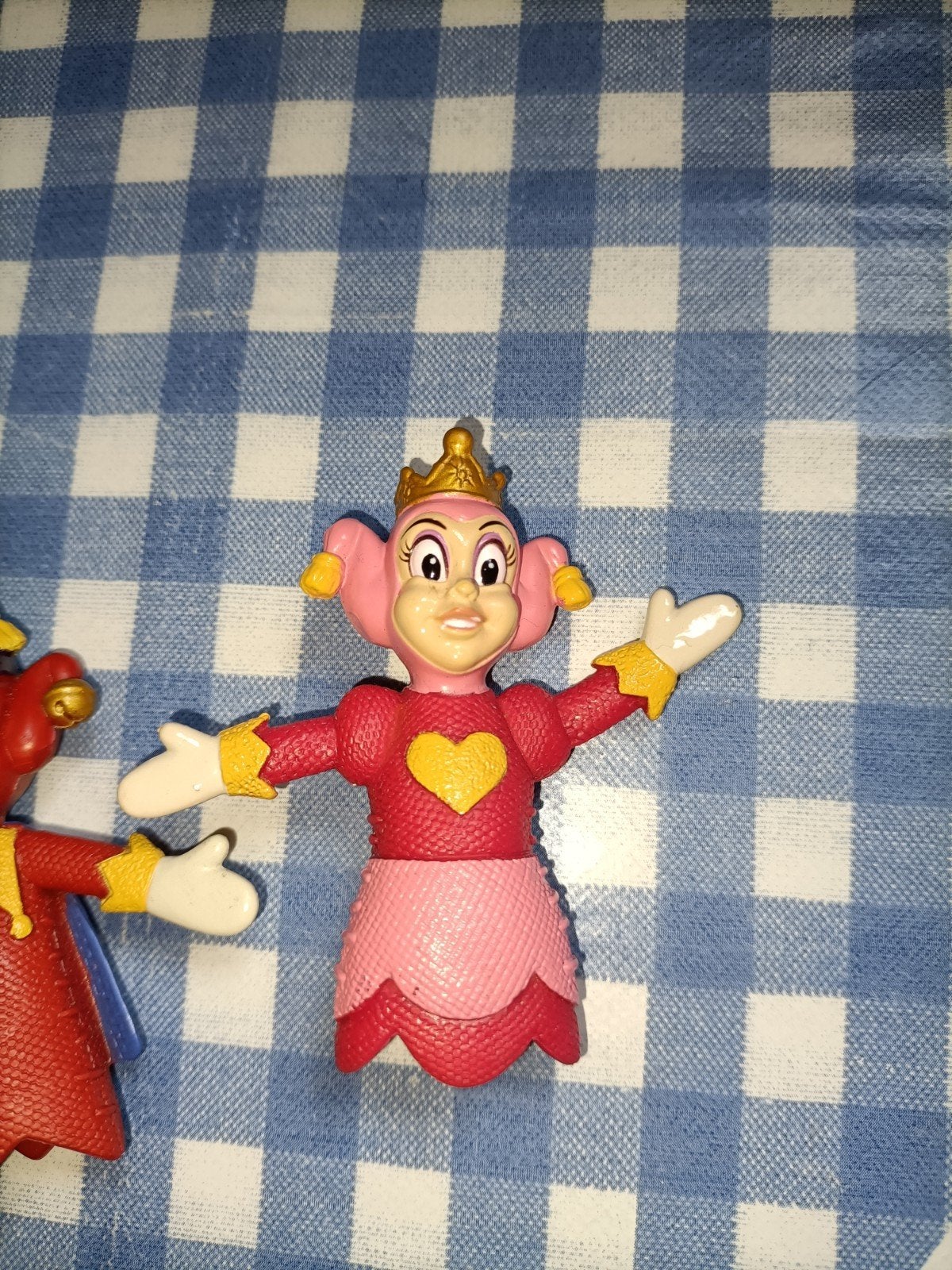 2 Efteling vingerpopjes Pardoes en Pardijntje 7 cm, Ophalen of Verzenden, Zo goed als nieuw
