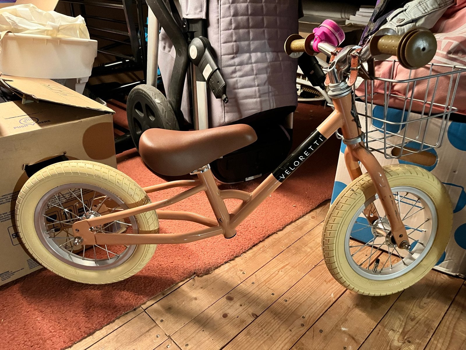 Veloretti loopfiets, zo goed als nieuw, Ophalen, Zo goed als nieuw, Minder dan 16 inch