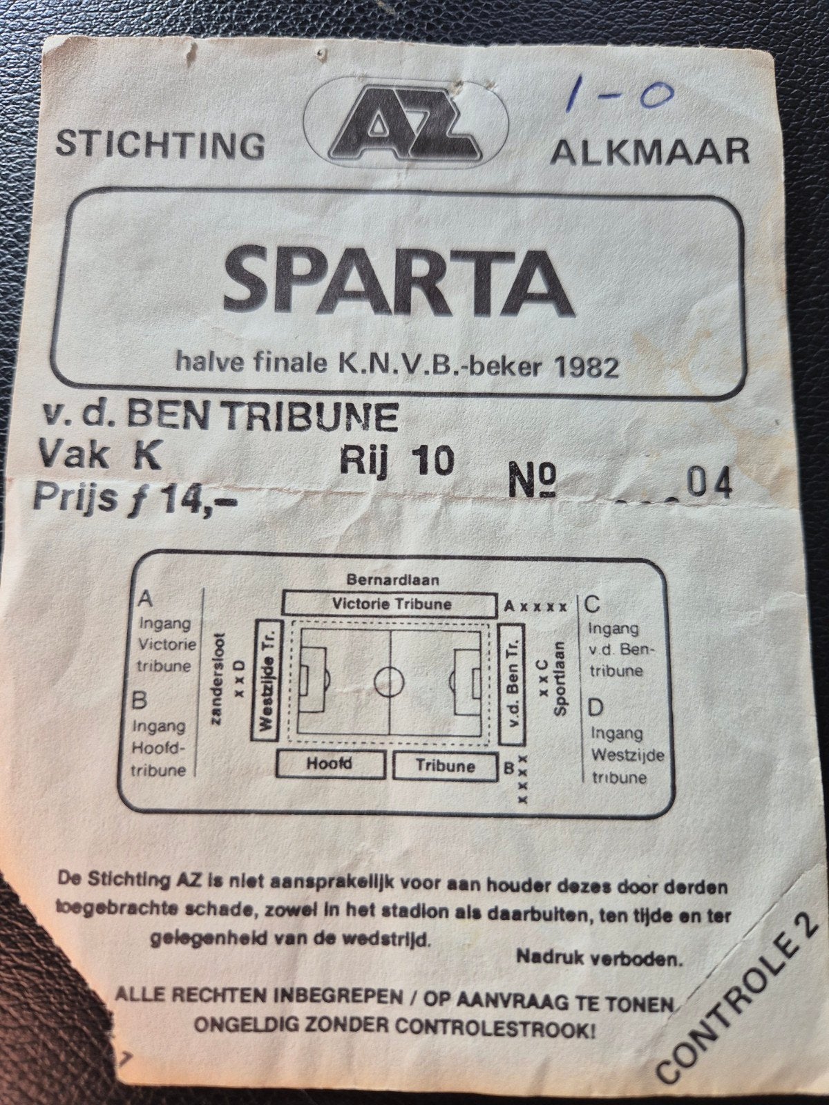AZ 67 - SPARTA, Ophalen of Verzenden