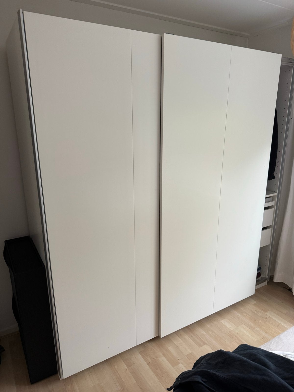Pax schuifdeuren 201x200 cm wit, Ophalen, Gebruikt, 200 cm of meer, 150 tot 200 cm