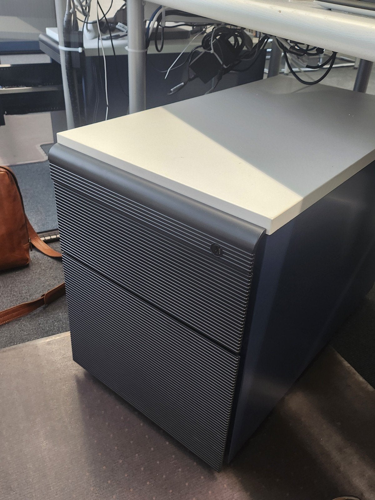 Ladenblok rolbaar voor bureau, 2 lades, merk THO, Ophalen, Gebruikt, 25 tot 50 cm, Minder dan 100 cm