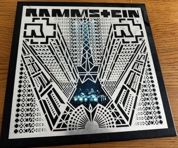 Rammstein - Paris 4LP + 2CD + Blu-ray Box Set, Hard Rock, Ophalen of Verzenden, Zo goed als nieuw, 12 inch