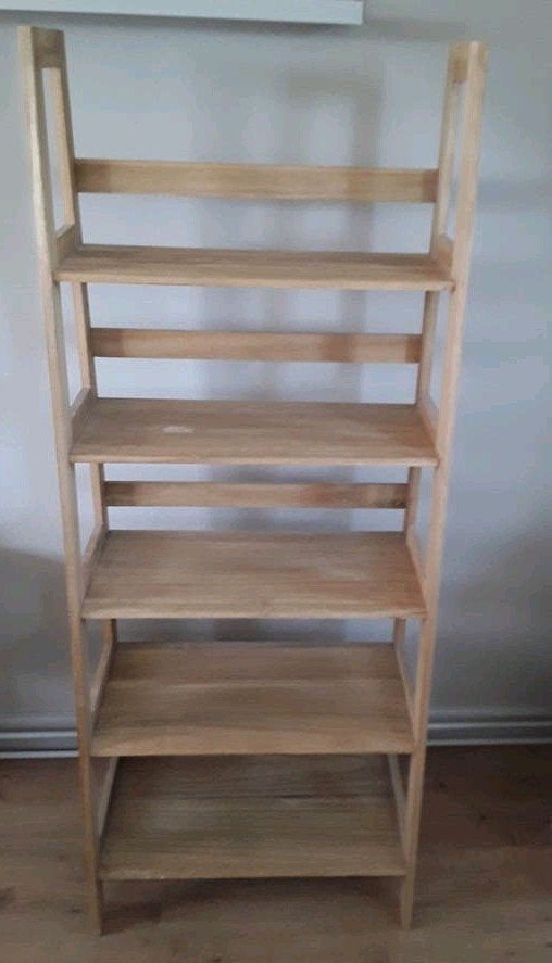 houten rek / boekenkast, Ophalen, 25 tot 50 cm, 50 tot 100 cm
