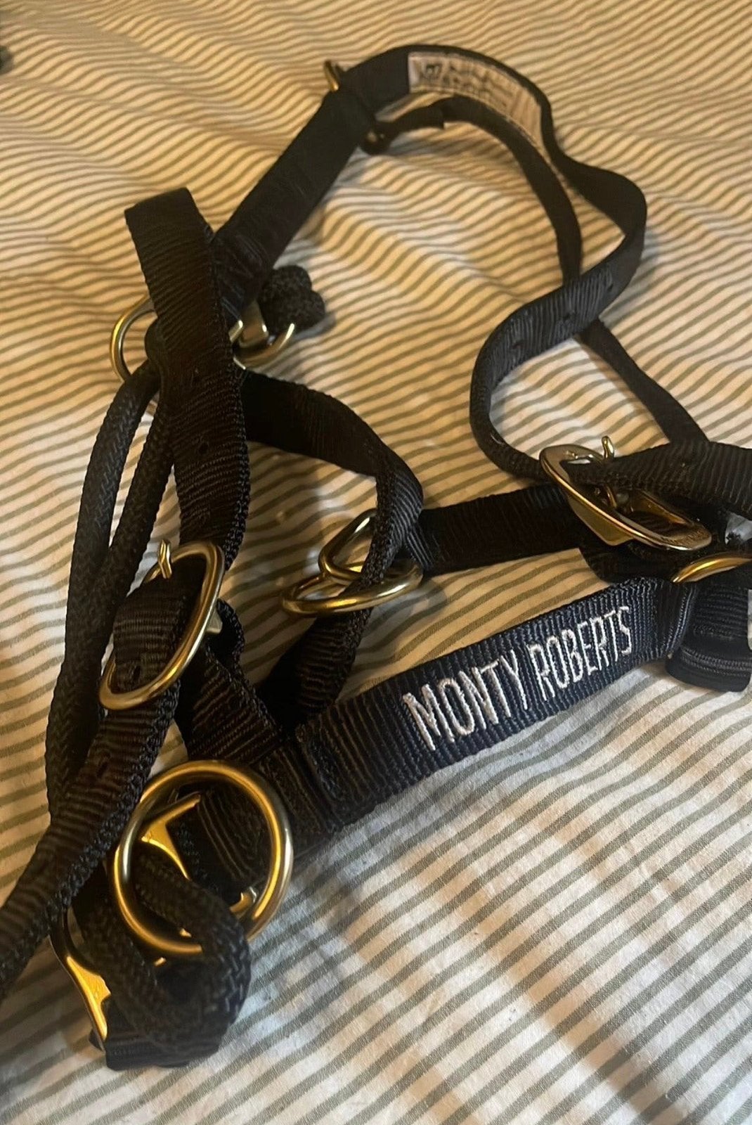 Monty Roberts-halster met dvd, Dieren en Toebehoren, Ophalen, Zo goed als nieuw