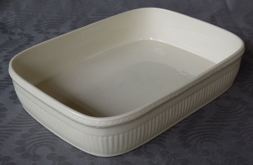 Nr TT70: 1 Rechthoekige Wedgwood Edme ovenschaal, Huis en Inrichting, Wedgwood, Klassiek, Ophalen of Verzenden, Tweedehands onbekend