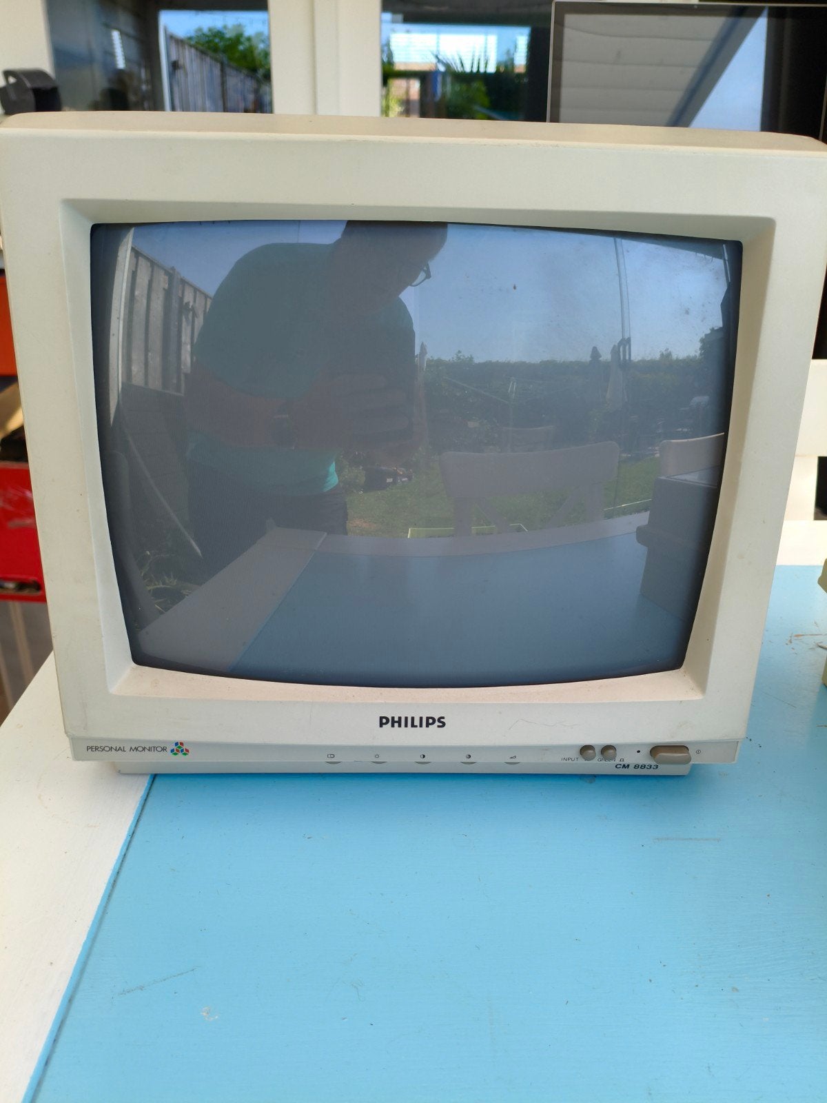 Nette Philips kleuren monitor CM8833., Computers en Software, Vintage Computers, Ophalen of Verzenden