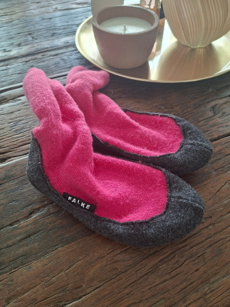 FALKE pantoffel sokken maat 35/38, Sokken en Kniesokken, Maat 35 t/m 38, Nieuw, Roze