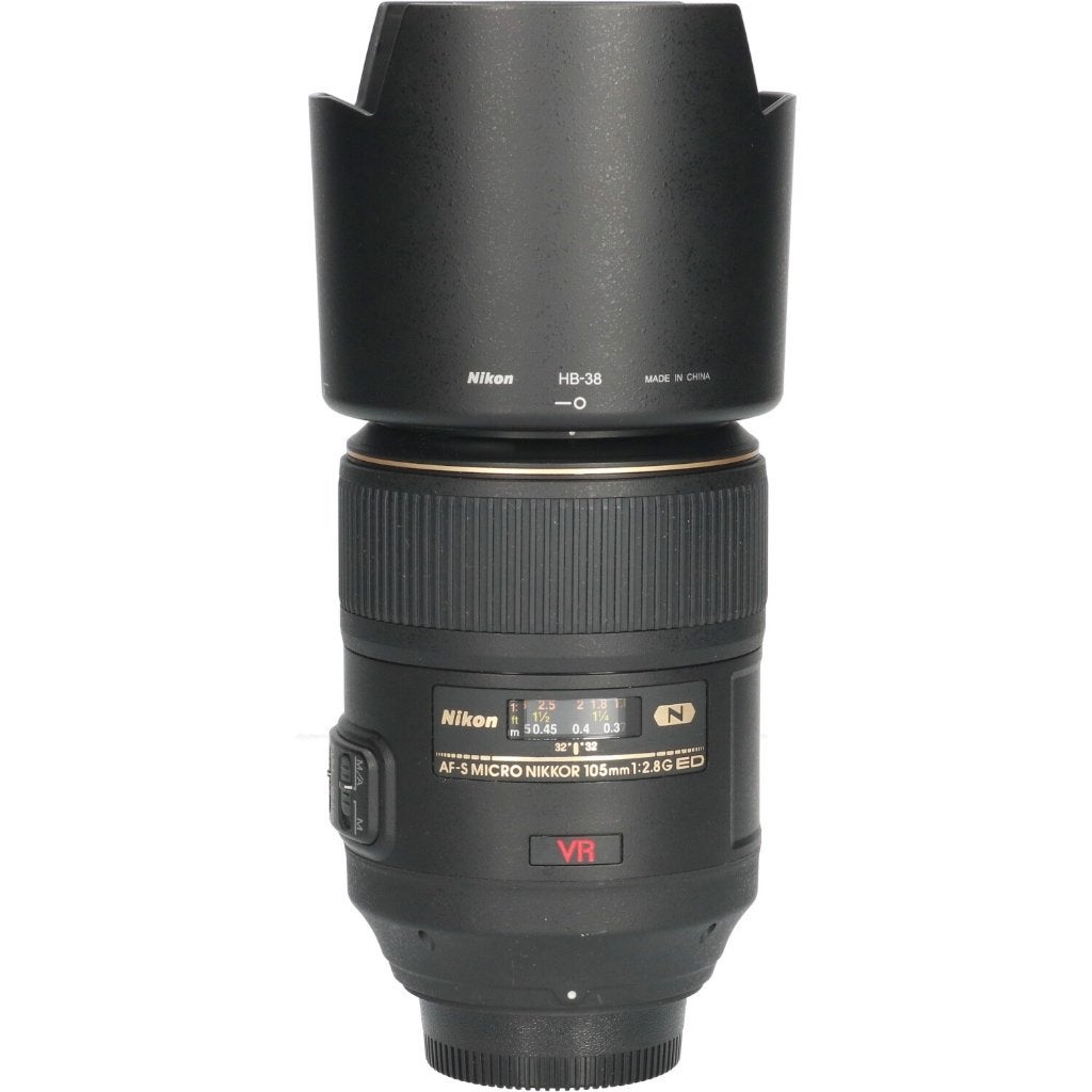 Nikon AF-S Micro Nikkor 105mm f/2.8G ED VR Macro Lens, Audio, Tv en Foto, Macrofunctie, Nikon, Ophalen of Verzenden, Nikon F-mount